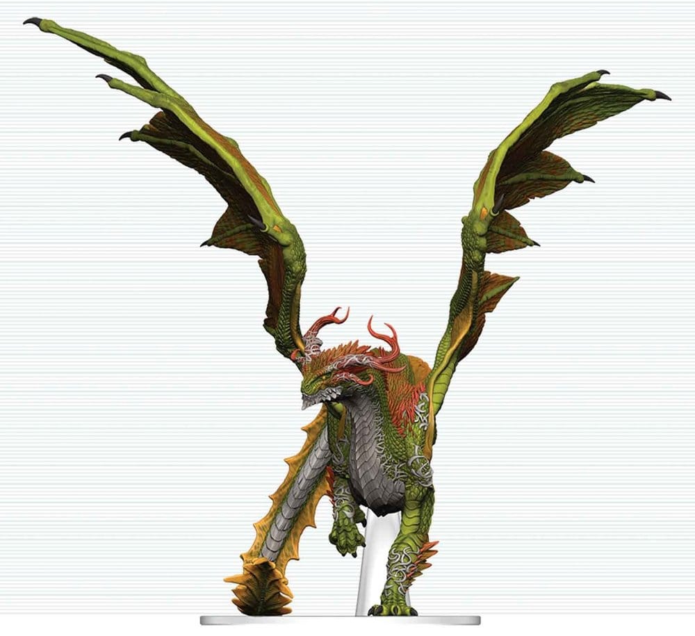 PRE ORDINE - Dungeons & Dragons Icons of the Realms prepainted Miniatures Adult Spirit Dragon 24 cm