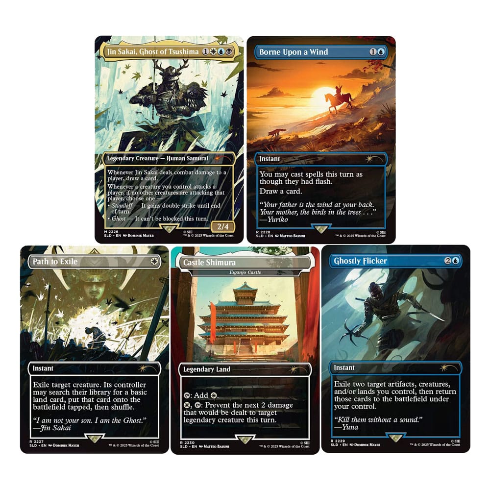PRE ORDINE - Magic the Gathering Secret Lair x PlayStation: Ghost of Tsushima english
