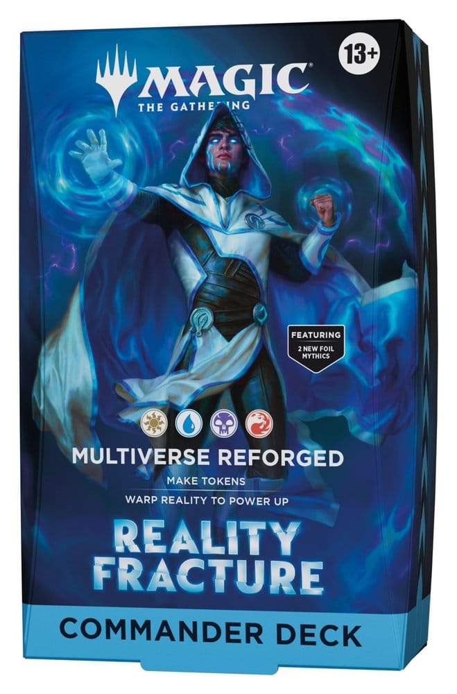 PRE ORDINE - Magic the Gathering Reality Fracture Commander Deck Multiverse Reforged Assortment (4) english