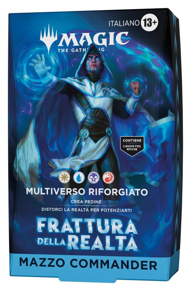 PRE ORDINE - Magic the Gathering Frattura della Realtà Commander Deck Multiverse Reforged Assortment (4) italian