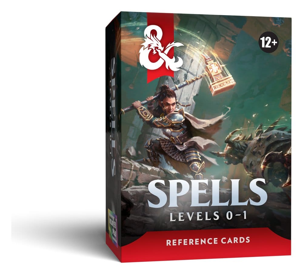 PRE ORDINE - Dungeons & Dragons RPG Reference Cards: Spells (Levels 0-1) *English Version*