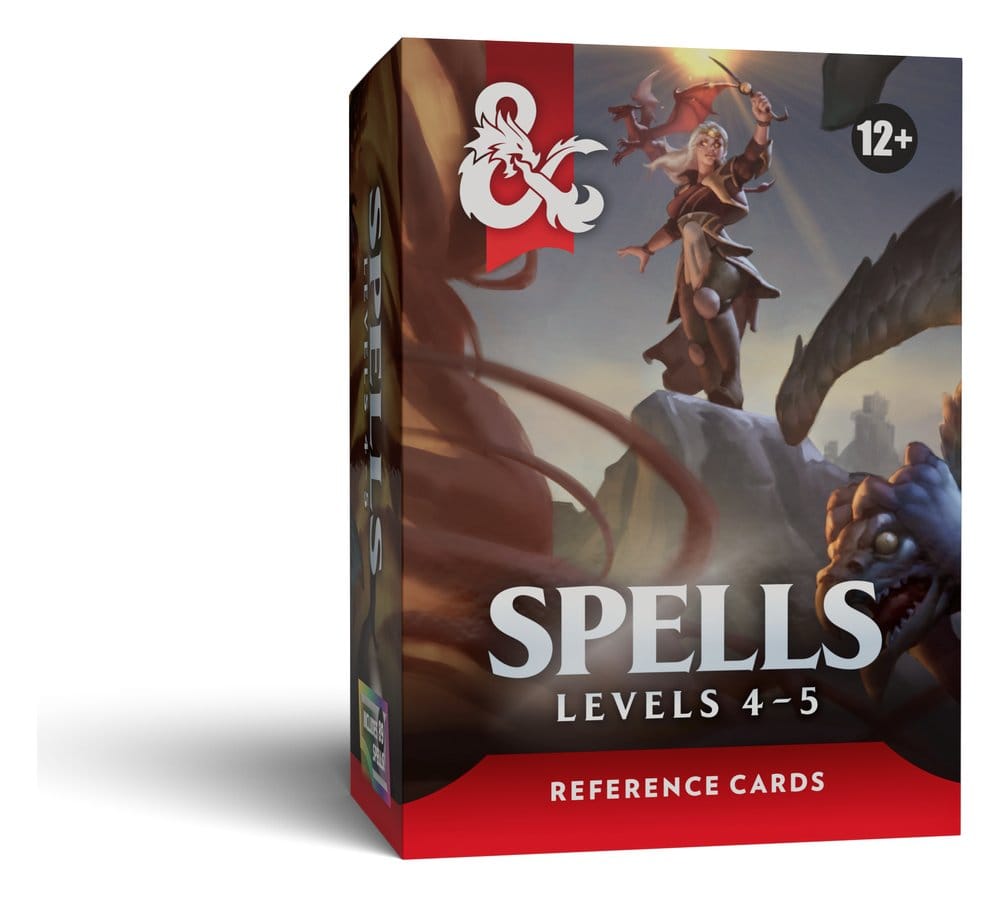 PRE ORDINE - Dungeons & Dragons RPG Reference Cards: Spells (Levels 4-5) *English Version*