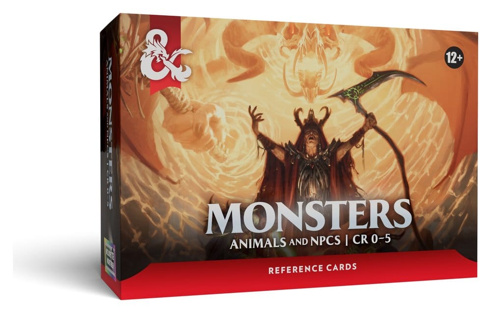 PRE ORDINE - Dungeons & Dragons RPG Reference Cards: Monsters (Animals and NPCs) *English Version*