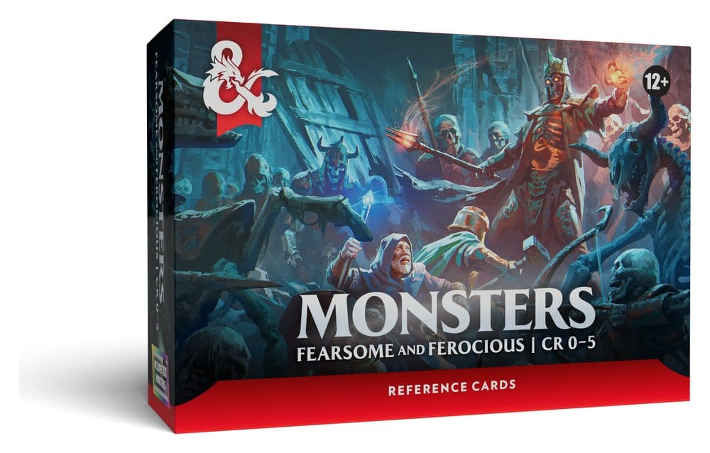 PRE ORDINE - Dungeons & Dragons RPG Reference Cards: Monsters (Fearsome and Ferocious) *English Version*
