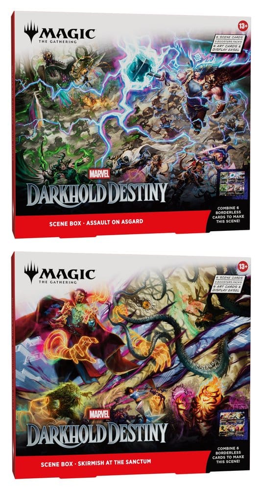 PRE ORDINE - Magic the Gathering Marvel: Darkhold Destiny Scene Box Display (4) english