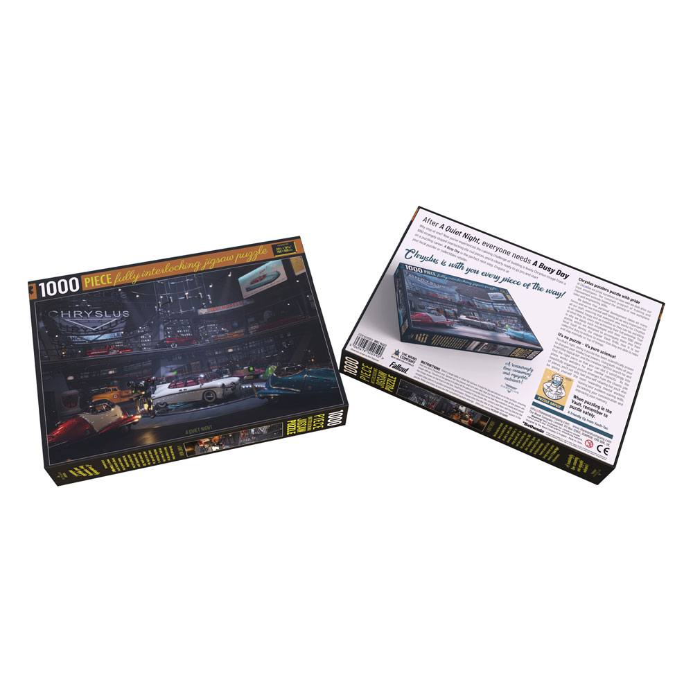 PRE ORDINE - Fallout Chryslus Showroom Jigsaw Puzzle A Quiet Night (1000 pieces)
