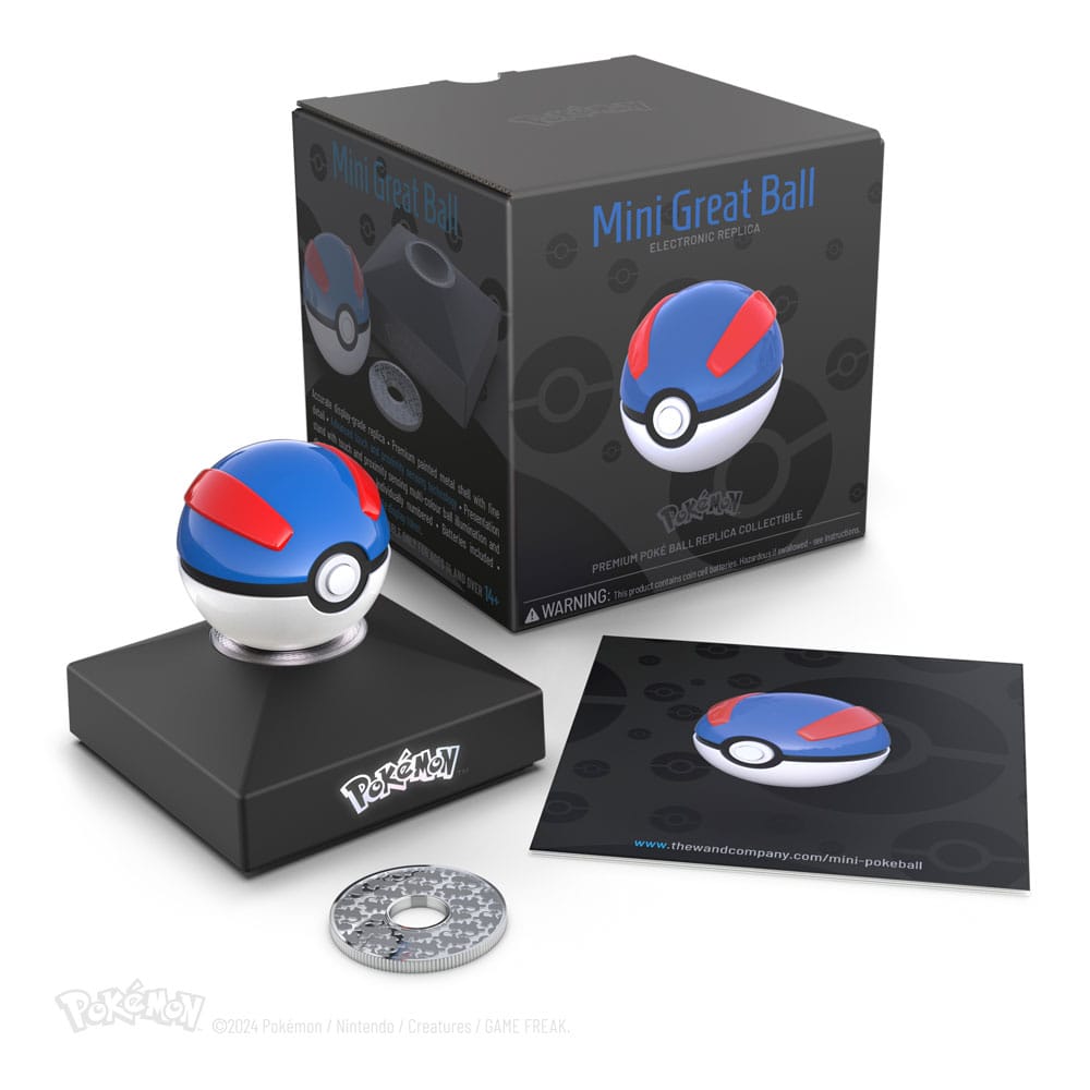 PRE ORDINE - Pokémon Diecast Replica Mini Great Ball