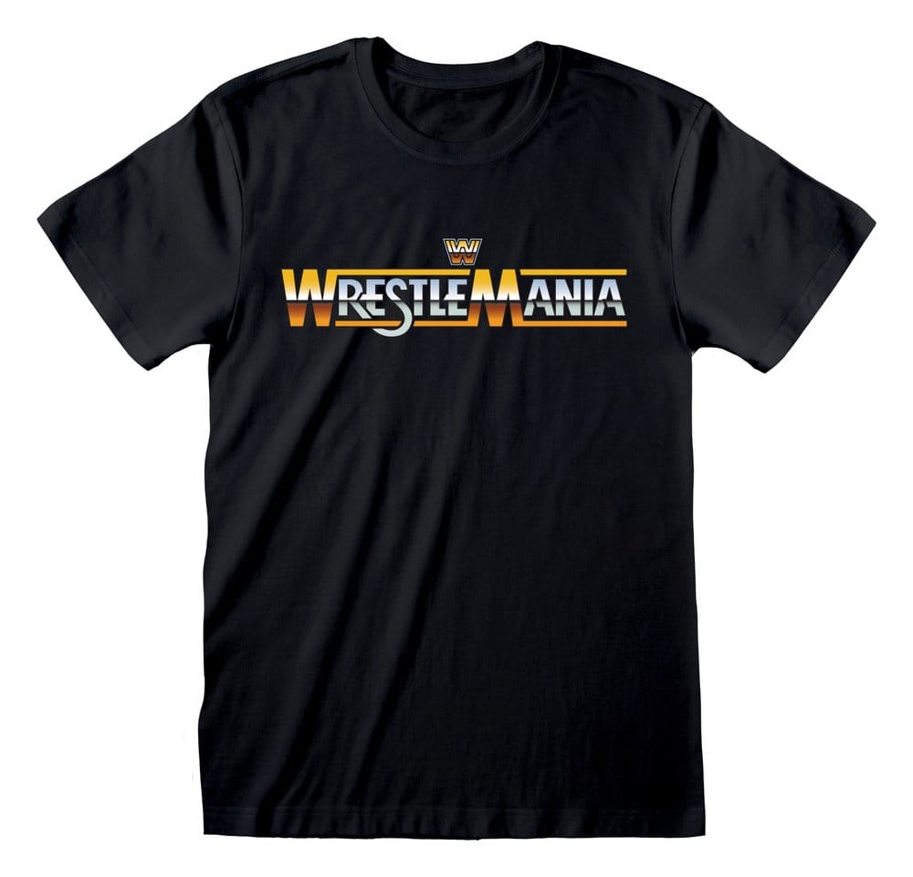 WWE T-Shirt Wrestle Mania Black