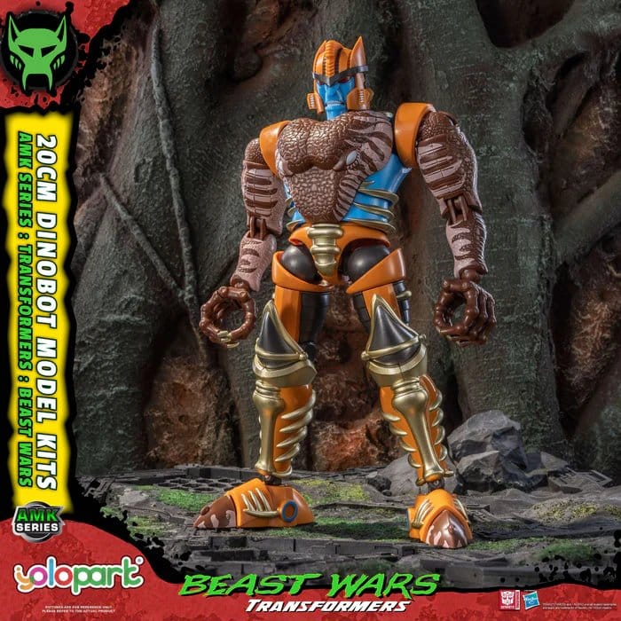 PRE ORDINE - Transformers: Beast Wars AMK Series Plastic Model Kit Dinobot 20 cm