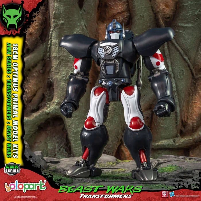 PRE ORDINE - Transformers: Beast Wars AMK Series Plastic Model Kit Optimus Primal 18 cm