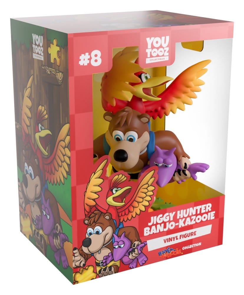 PRE ORDINE - Banjo-Kazooie Vinyl Figure Jiggy Hunter Banjo & Kazooie 13 cm