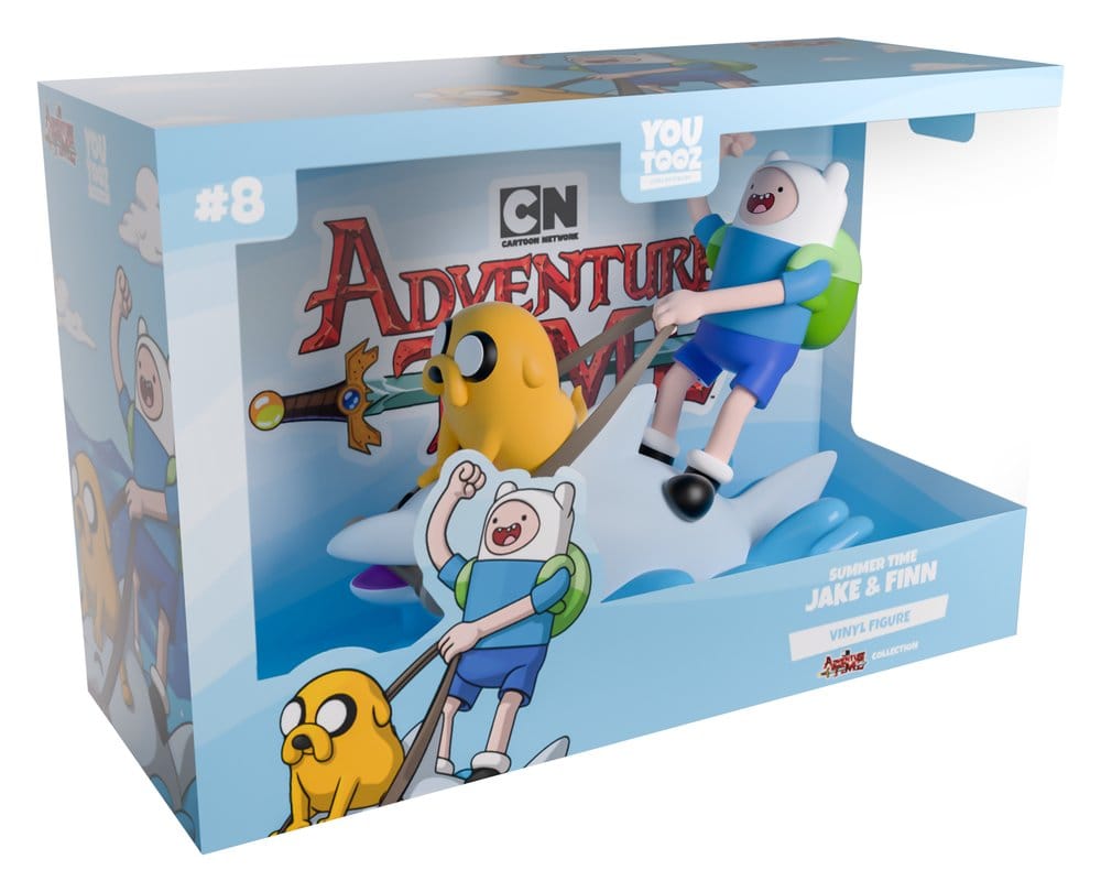PRE ORDINE - Adventure Time Vinyl Figure Jake & Finn Summertime 13 cm