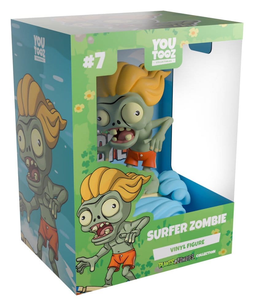 PRE ORDINE - Plants vs. Zombies Vinyl Figure Surfer Zombie 10 cm