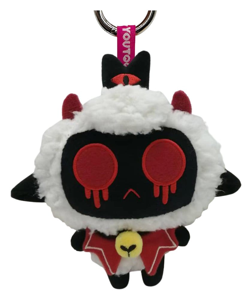 PRE ORDINE - Cult of the Lamb Plush Keychain Possessed Lamb 13 cm