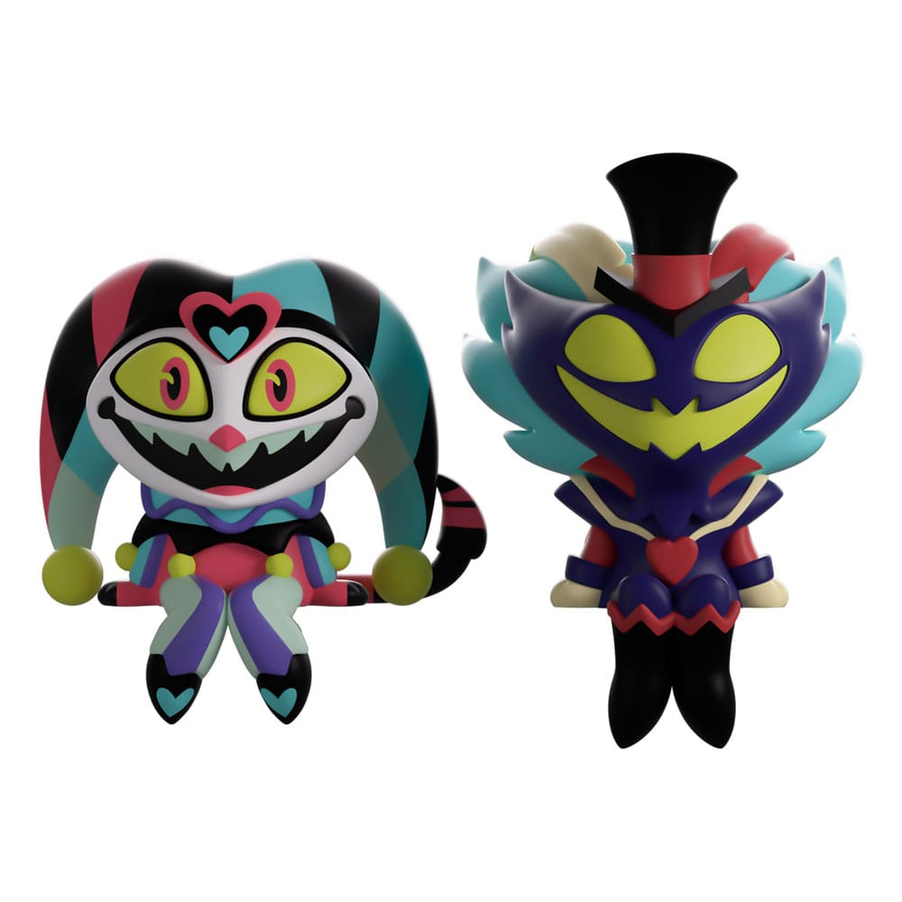 PRE ORDINE - Helluva Boss Vinyl Figures Fizz & Ozzie Monitor Buddiez