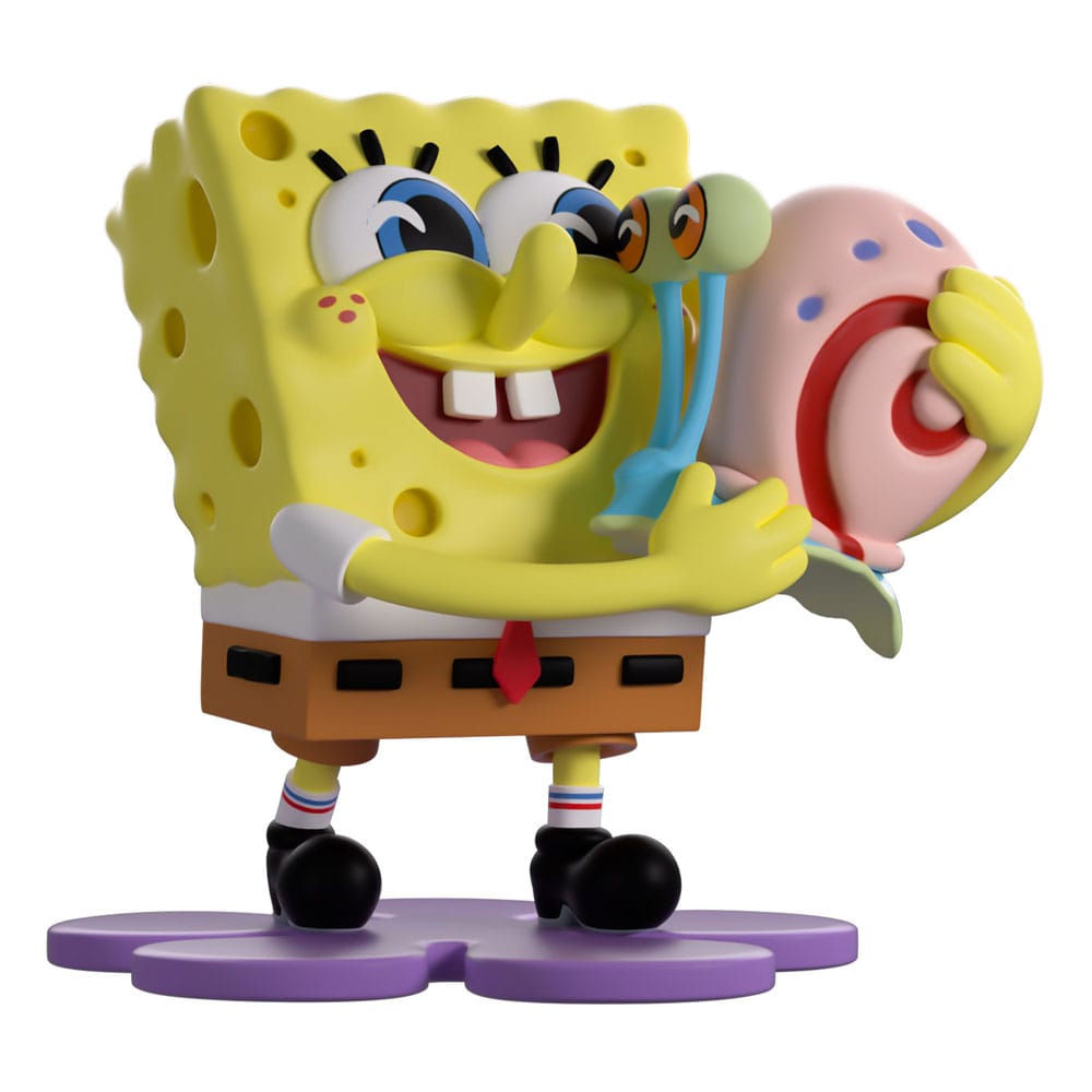PRE ORDINE - SpongeBob SquarePants Vinyl Figure Spongebob & Gary 9 cm