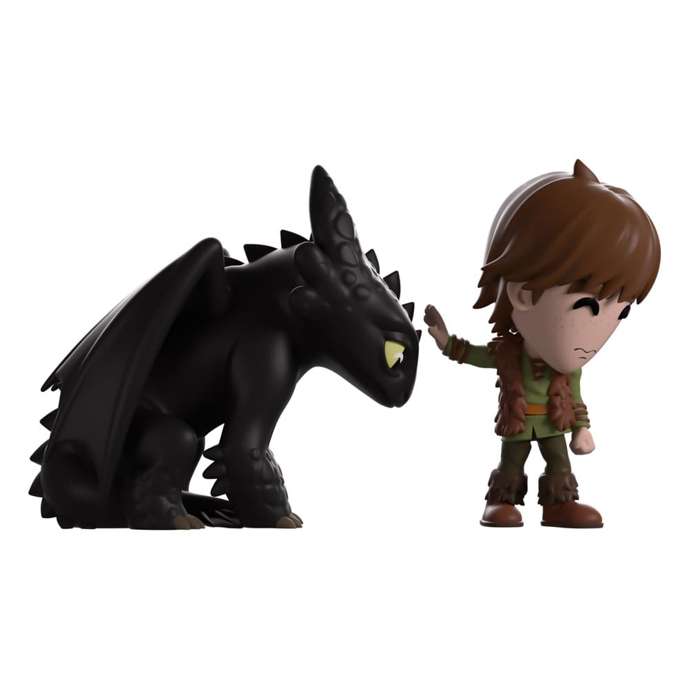 PRE ORDINE - How to Train Your Dragon Vinyl Figure Meeting Toothless 11 cm