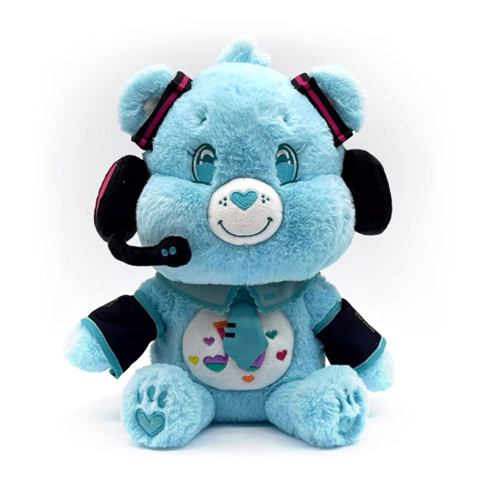 PRE ORDINE - Care Bears Plush Figure Miku x Heartsong Bear 23 cm