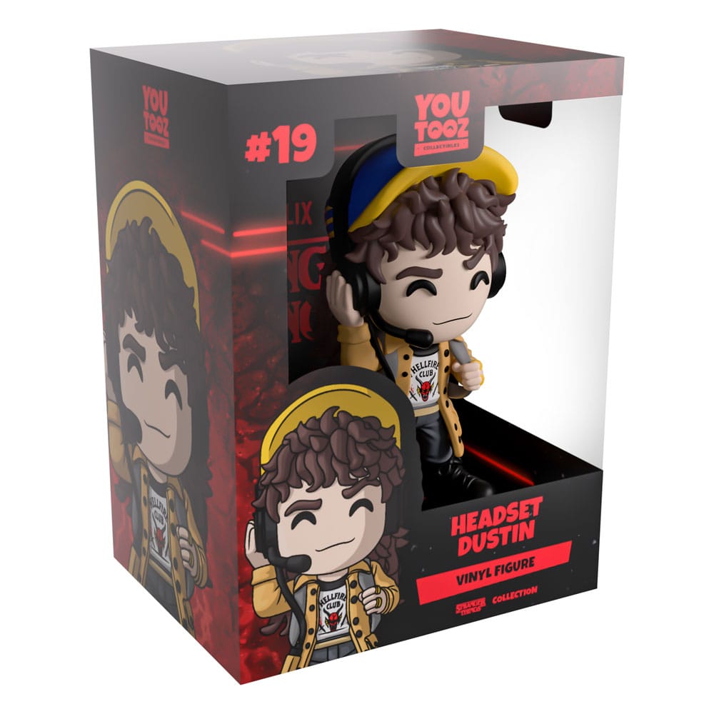 PRE ORDINE - Stranger Things Vinyl Figure Headset Dustin 13 cm
