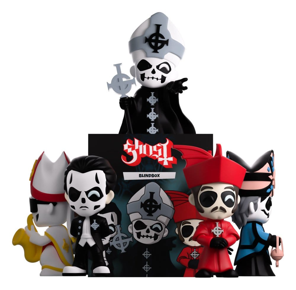 PRE ORDINE - Ghost Mini Figures 8 cm Blind Box Display (7)