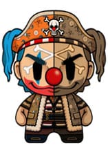 PRE ORDINE - One Piece DZNR Plush Figure Buggy Dead or Alive Edition 18 cm