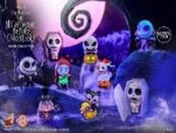 PRE ORDINE - Nightmare Before Christmas Bobble Hero Cosbi Bobble-Head Series 2 8 cm Blind Box Display (8)