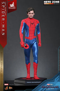 PRE ORDINE - HOT TOYS Spider-Man (Final Swing Suit) (Movie Promo Edition) Exclusive MMS862