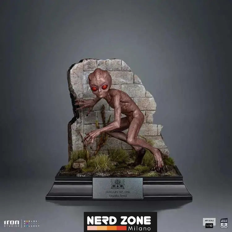 PREORDER IRON STUDIOS I Want To Believe Et Varginha 1/10 Statue Art Scale 1:10