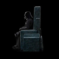 IRON STUDIOS - Sw Obi-wan Darth Vader On Throne 1/10 Statue