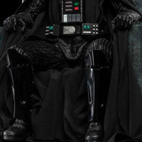 IRON STUDIOS - Sw Obi-wan Darth Vader On Throne 1/10 Statue