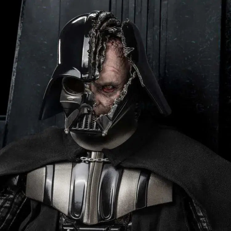IRON STUDIOS - Sw Obi-wan Darth Vader On Throne 1/10 Statue