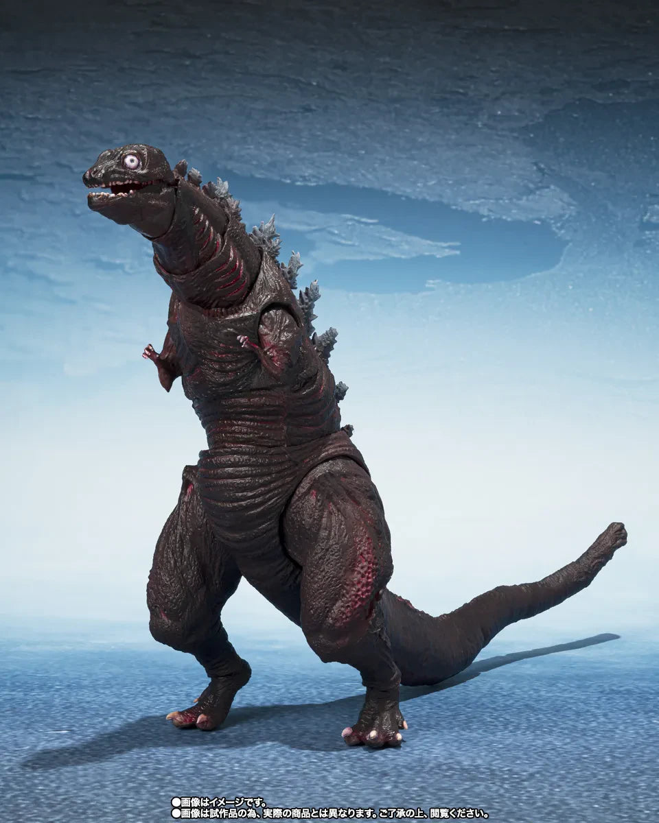 PRE ORDINE - BANDAI S.H.MONSTERARTS - Godzilla 2016 S.H.MonsterArts Action Figures 3-Pack The Second Form, Thrid Form, Giant Unidentified Creature Set
