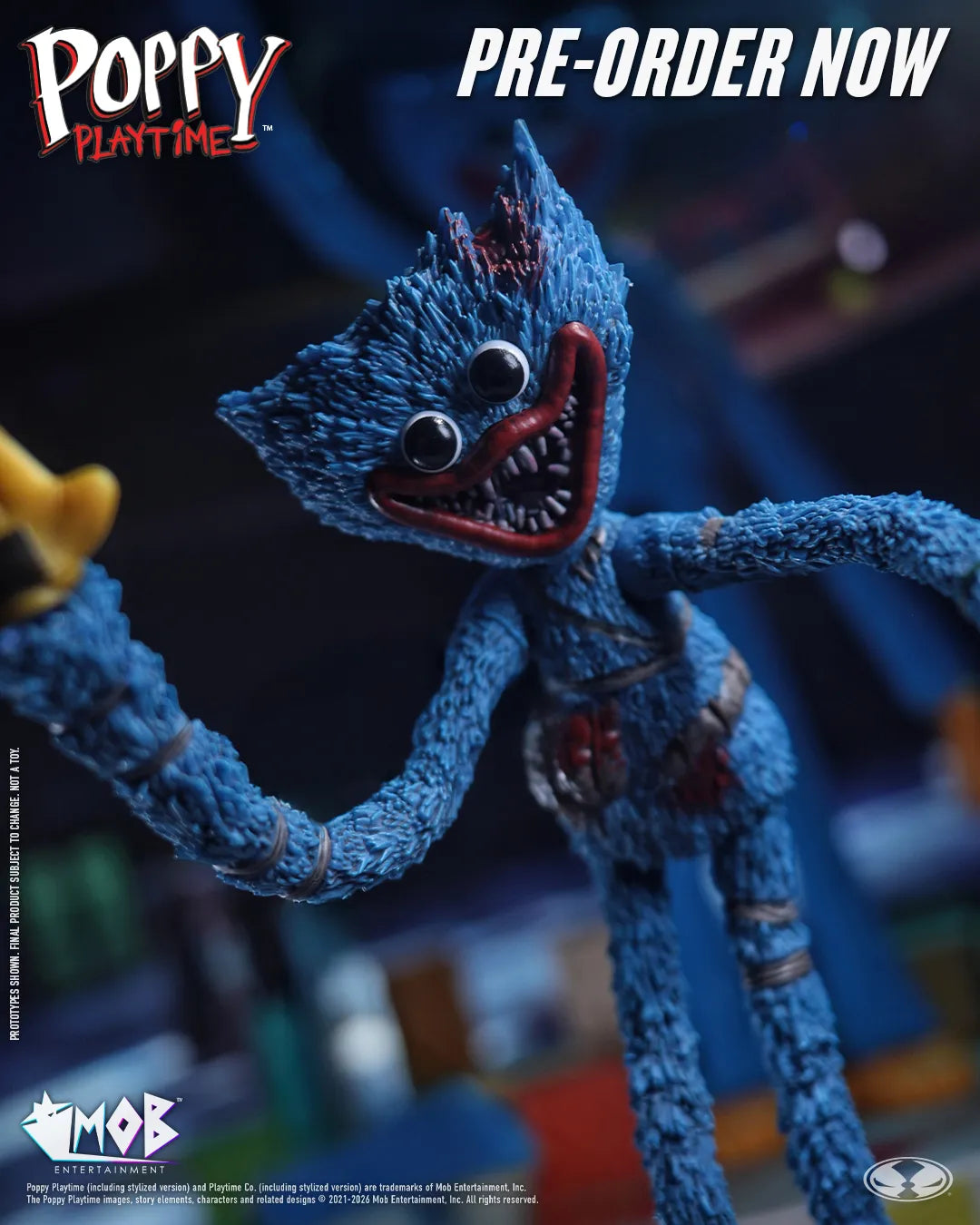 McFARLANE TOYS 2025 - Poppy Playtime 7inch Action Figure Huggy Wuggy Ruined