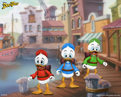 PRE ORDINE - NECA - Ducktales - Huey Dewey Louie Ulti Af 3pack