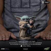 IRON STUDIOS - Mandalorian & Grogu Movie Grogu No Squeezy 1/4 Legacy Statue