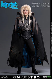 PRE ORDINE INFINITE STATUE - Labyrinth Jareth The Goblin King 1/6 Action Figure The 13th Hour Edition