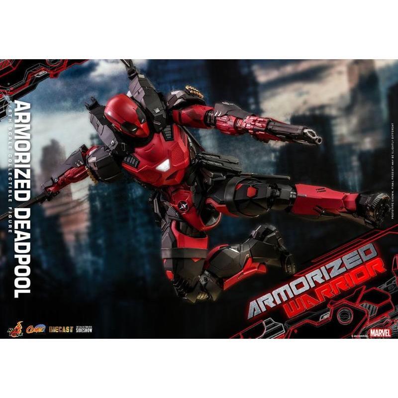 HOT TOYS - Marvel Comic Masterpiece Action Figure 1/6 Armorized Deadpool