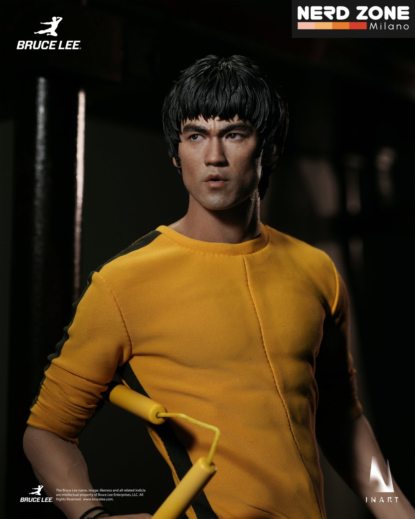 PRE ORDER INART - Bruce Lee (Yellow Jumpsuit) 1/6 Collectible Figure