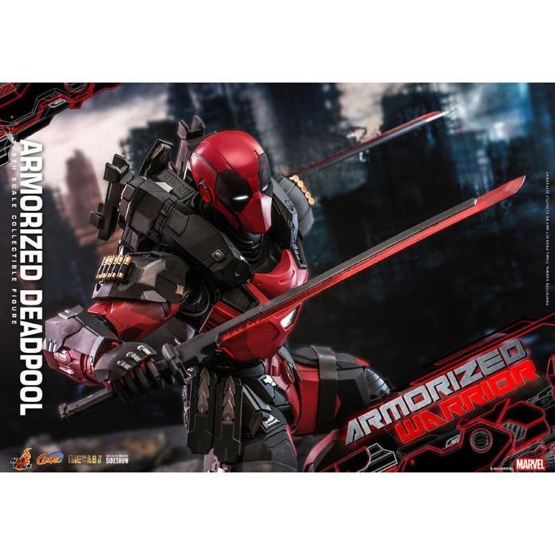 HOT TOYS - Marvel Comic Masterpiece Action Figure 1/6 Armorized Deadpool