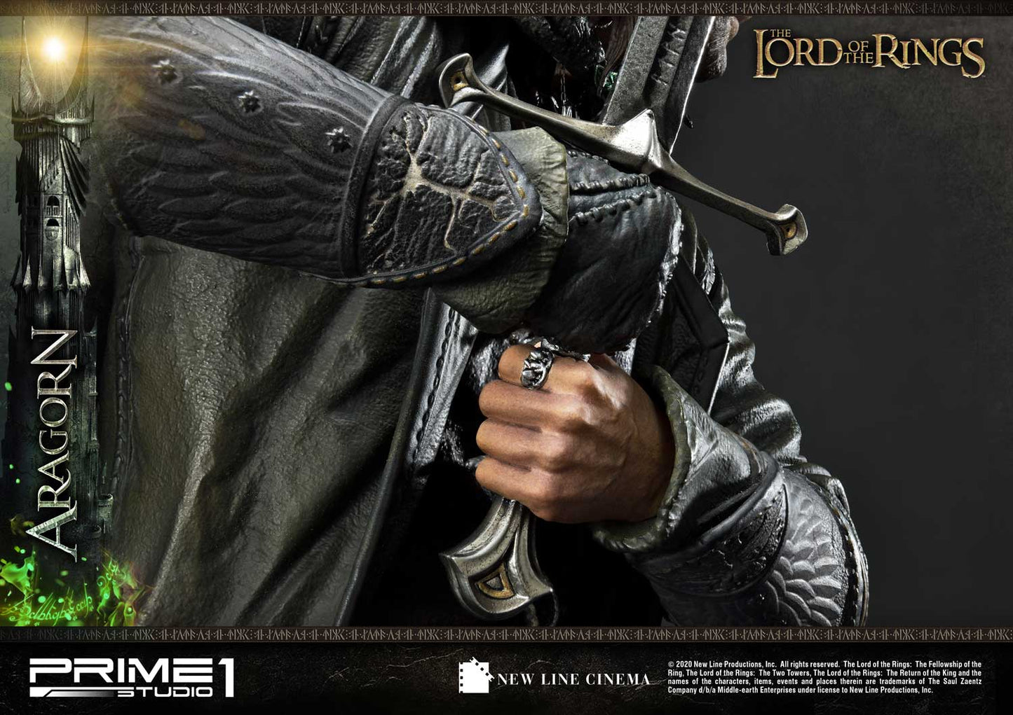 PRIME 1 STUDIO - Lord of the Rings: Deluxe Aragorn 1:4 Scale Statue