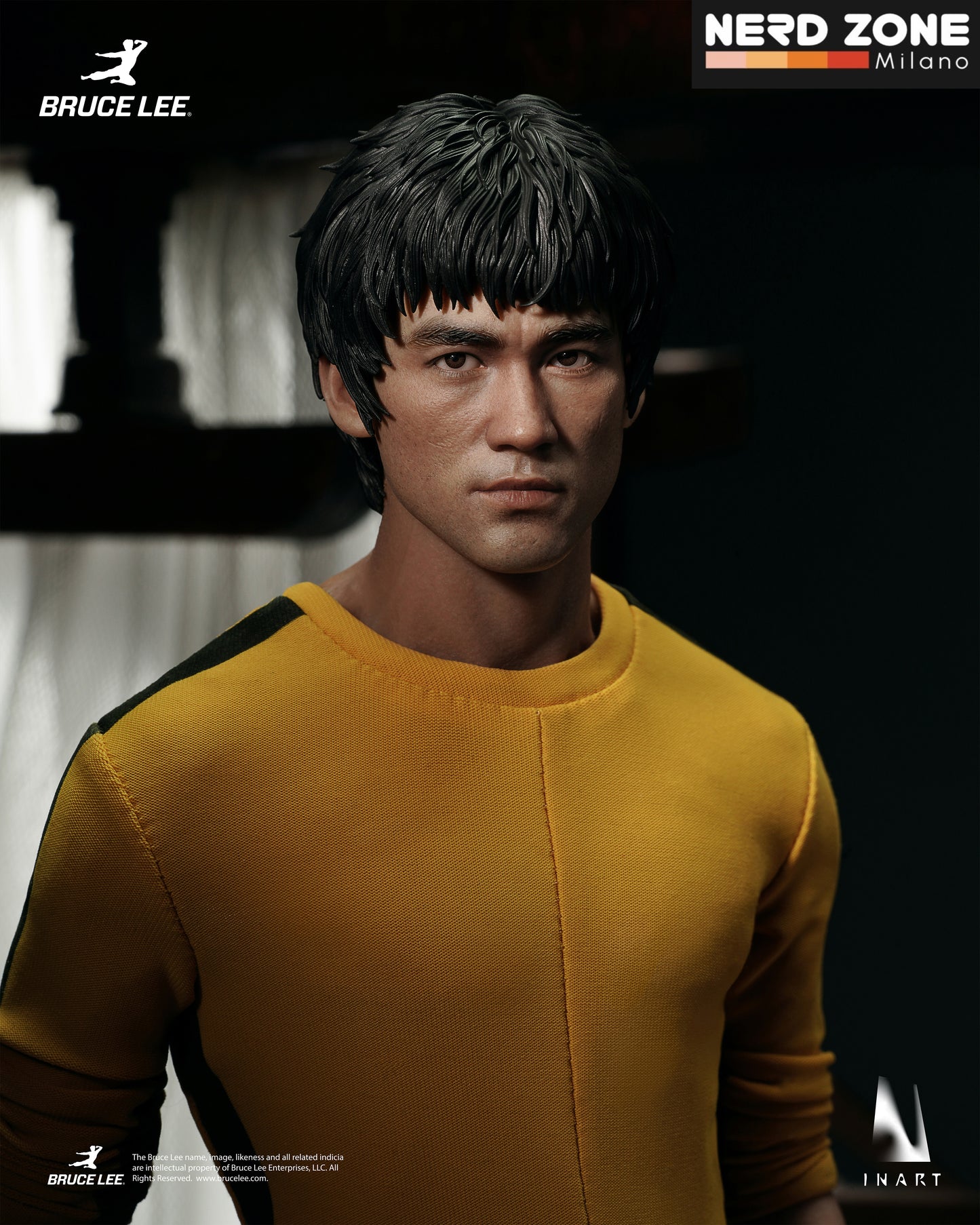 PRE ORDER INART - Bruce Lee (Yellow Jumpsuit) 1/6 Collectible Figure