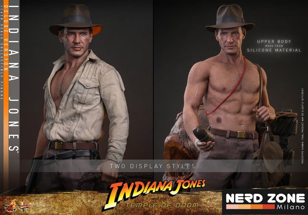 PRE ORDINE - HOT TOYS - Indiana Jones Movie Masterpiece Action Figure 1/6 Indiana Jones (Deluxe Version) 30 cm