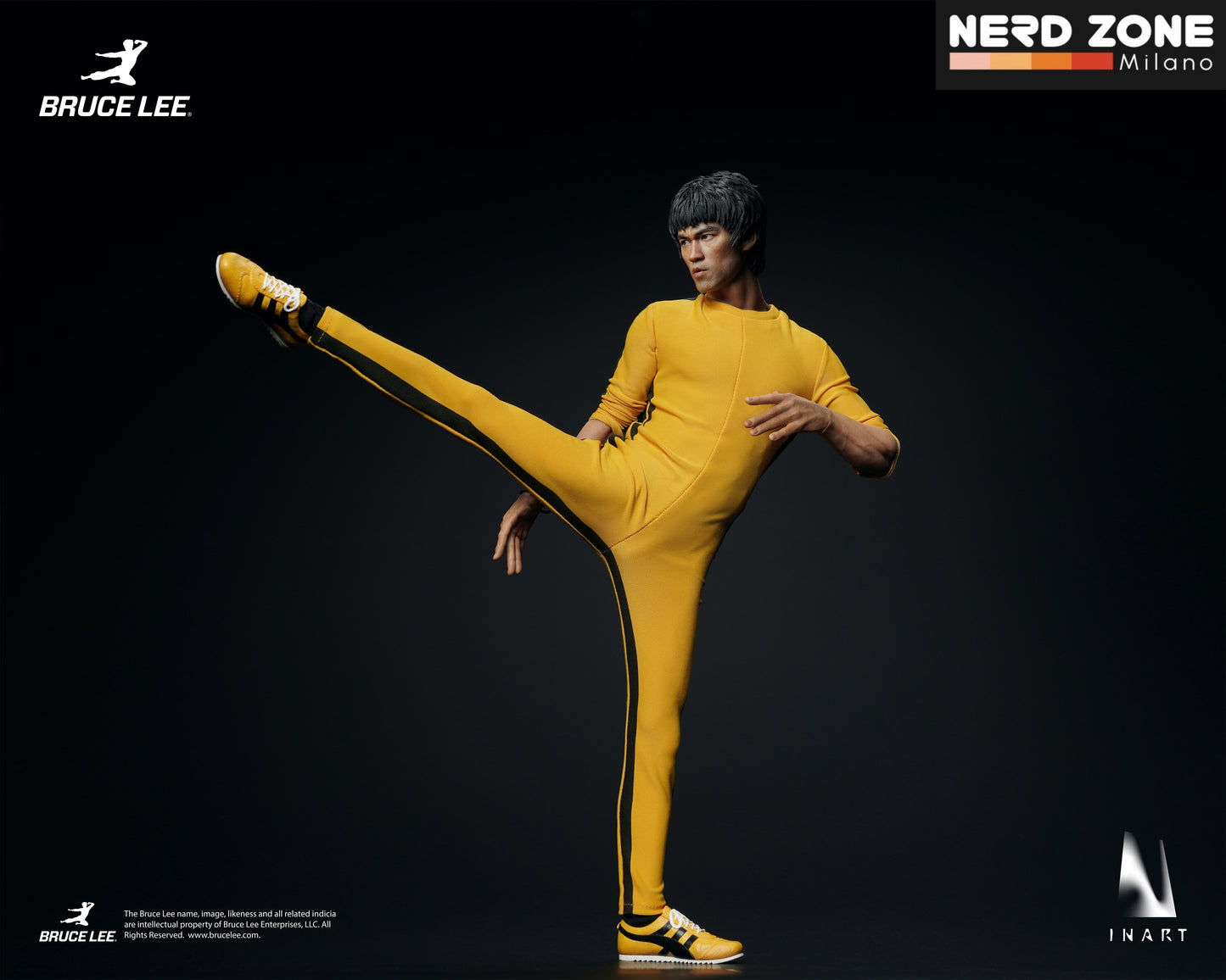 PRE ORDER INART - Bruce Lee (Yellow Jumpsuit) 1/6 Collectible Figure