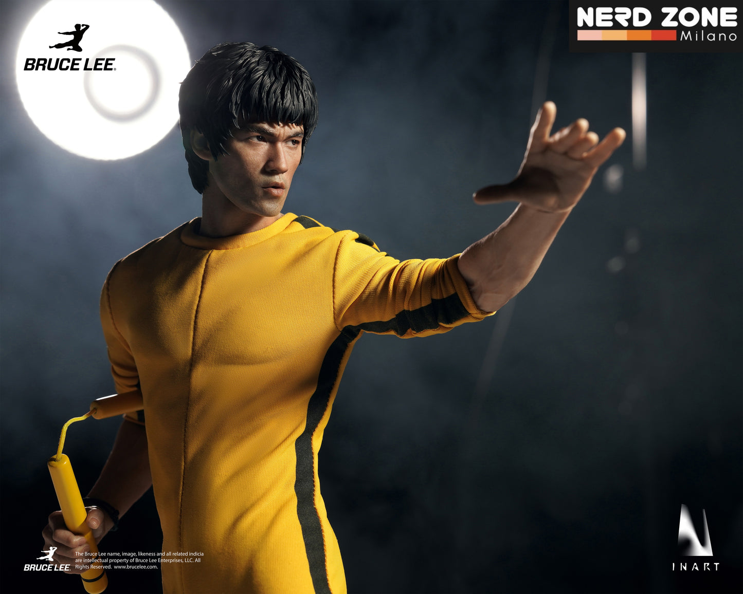 PRE ORDER INART - Bruce Lee (Yellow Jumpsuit) 1/6 Collectible Figure