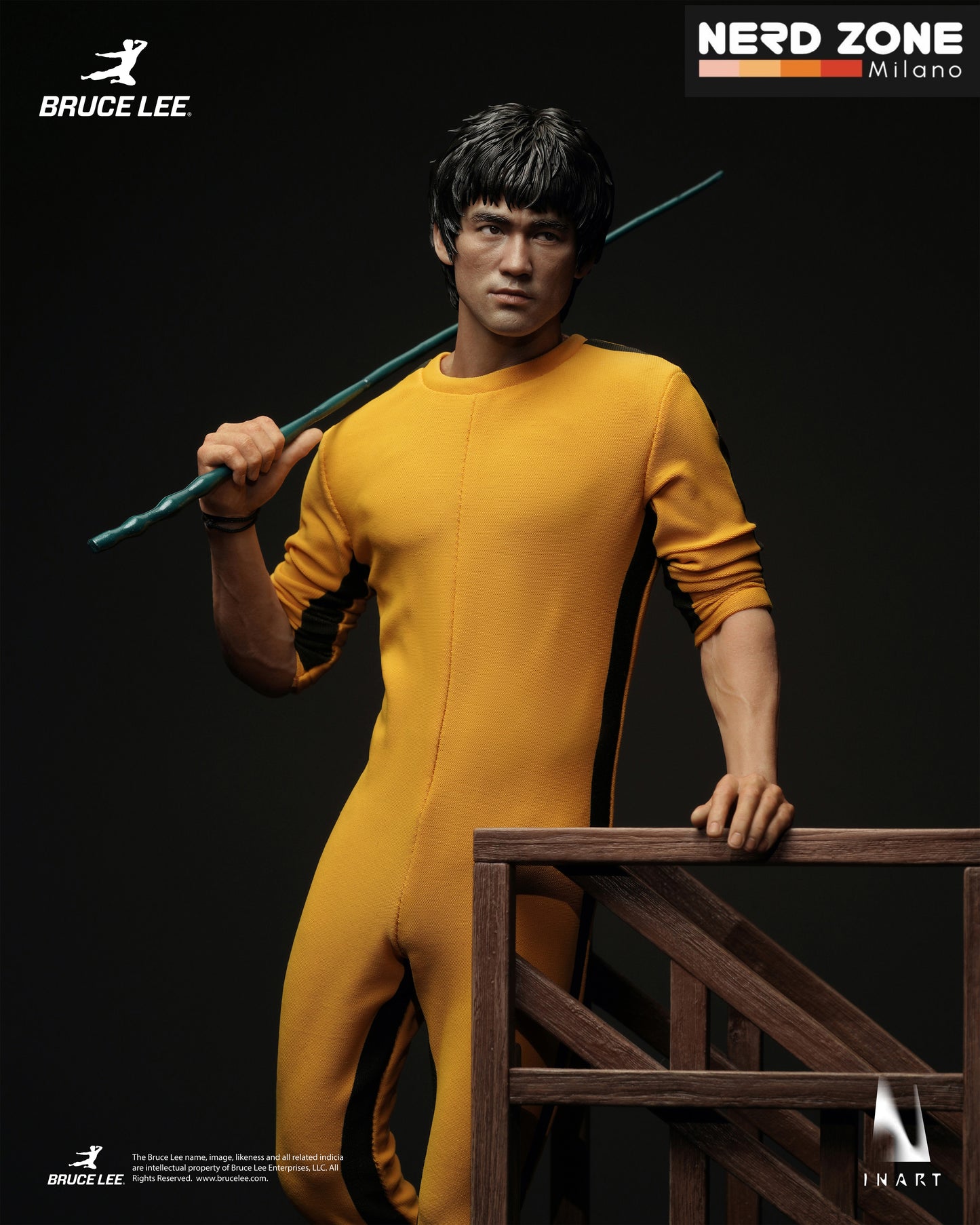 PRE ORDER INART - Bruce Lee (Yellow Jumpsuit) 1/6 Collectible Figure