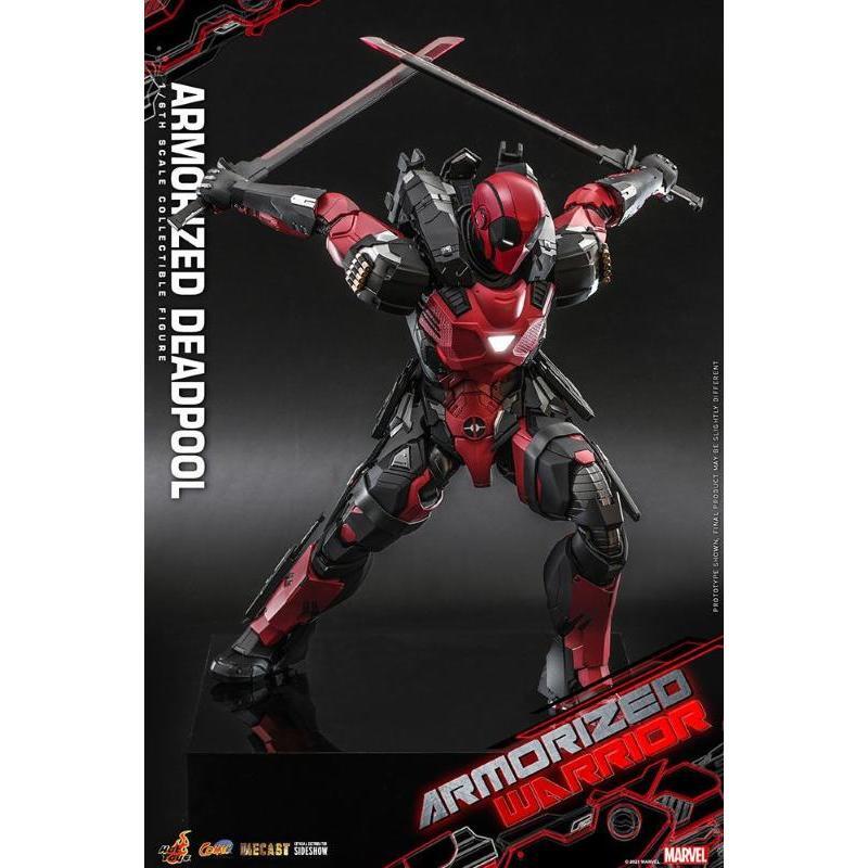 HOT TOYS - Marvel Comic Masterpiece Action Figure 1/6 Armorized Deadpool