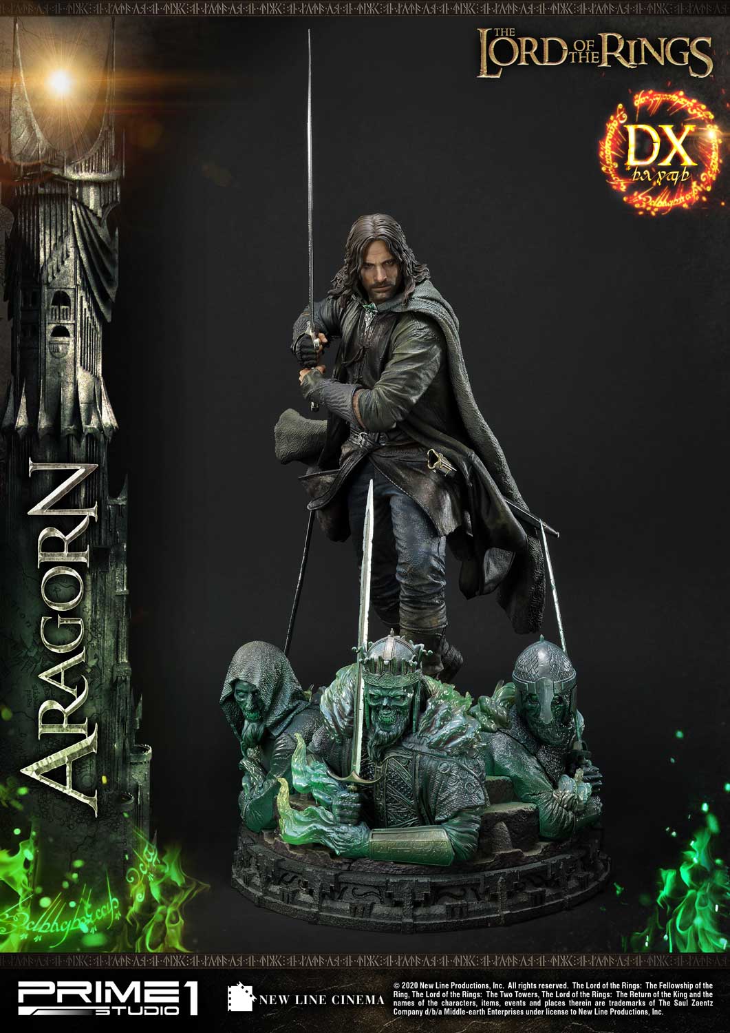 PRIME 1 STUDIO - Lord of the Rings: Deluxe Aragorn 1:4 Scale Statue