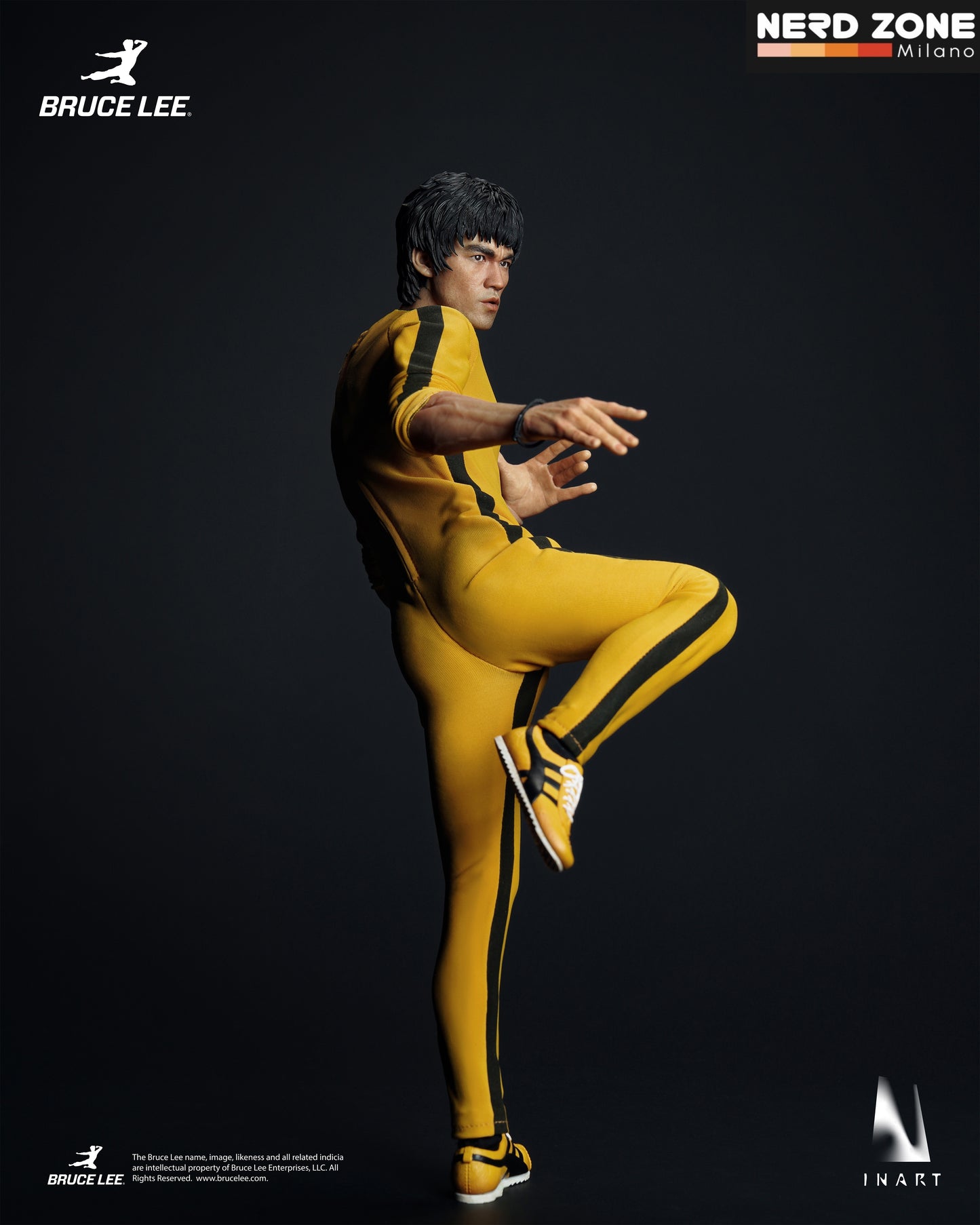 PRE ORDER INART - Bruce Lee (Yellow Jumpsuit) 1/6 Collectible Figure
