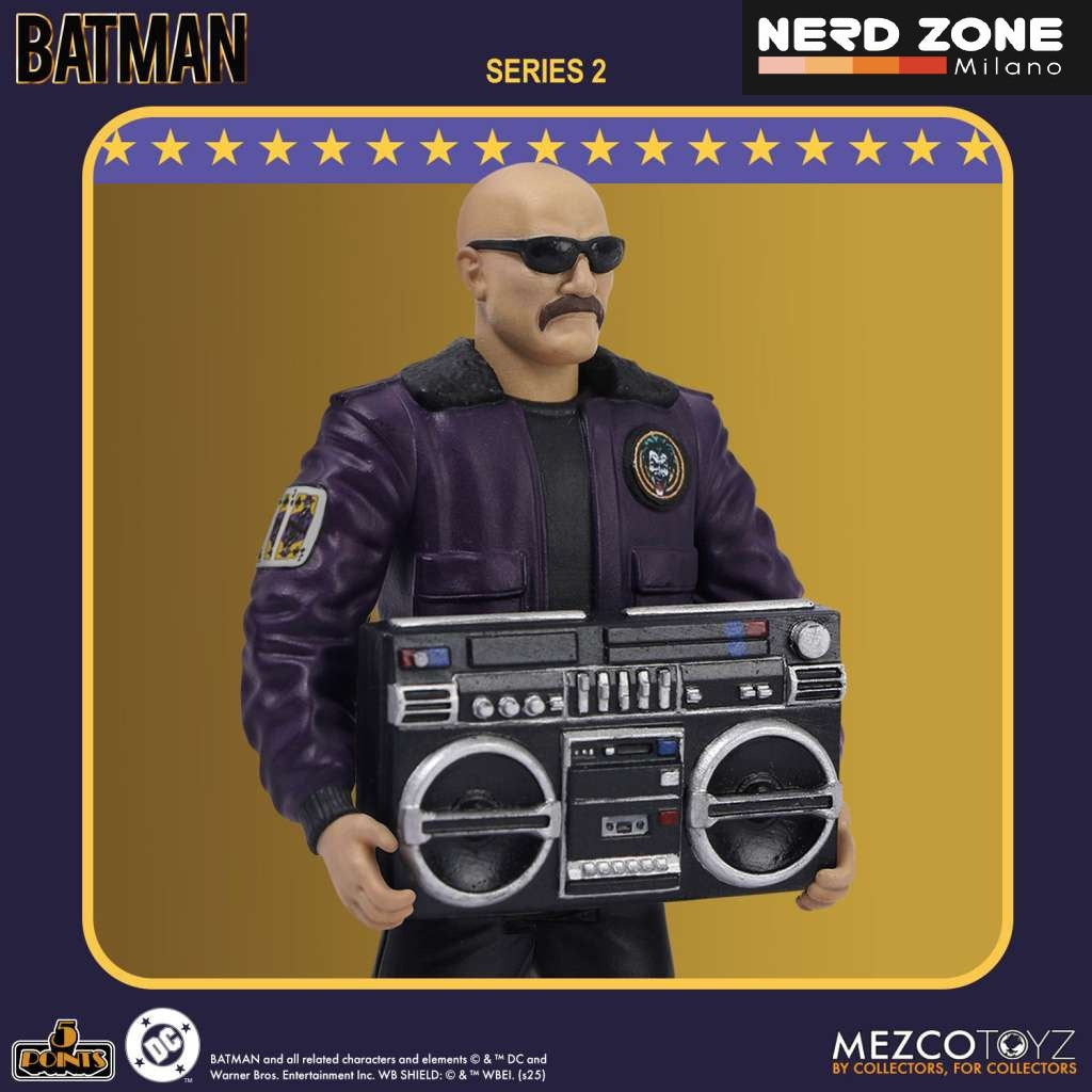 MEZCO - 5 points Batman 1989 Series 2 Af Set (3)