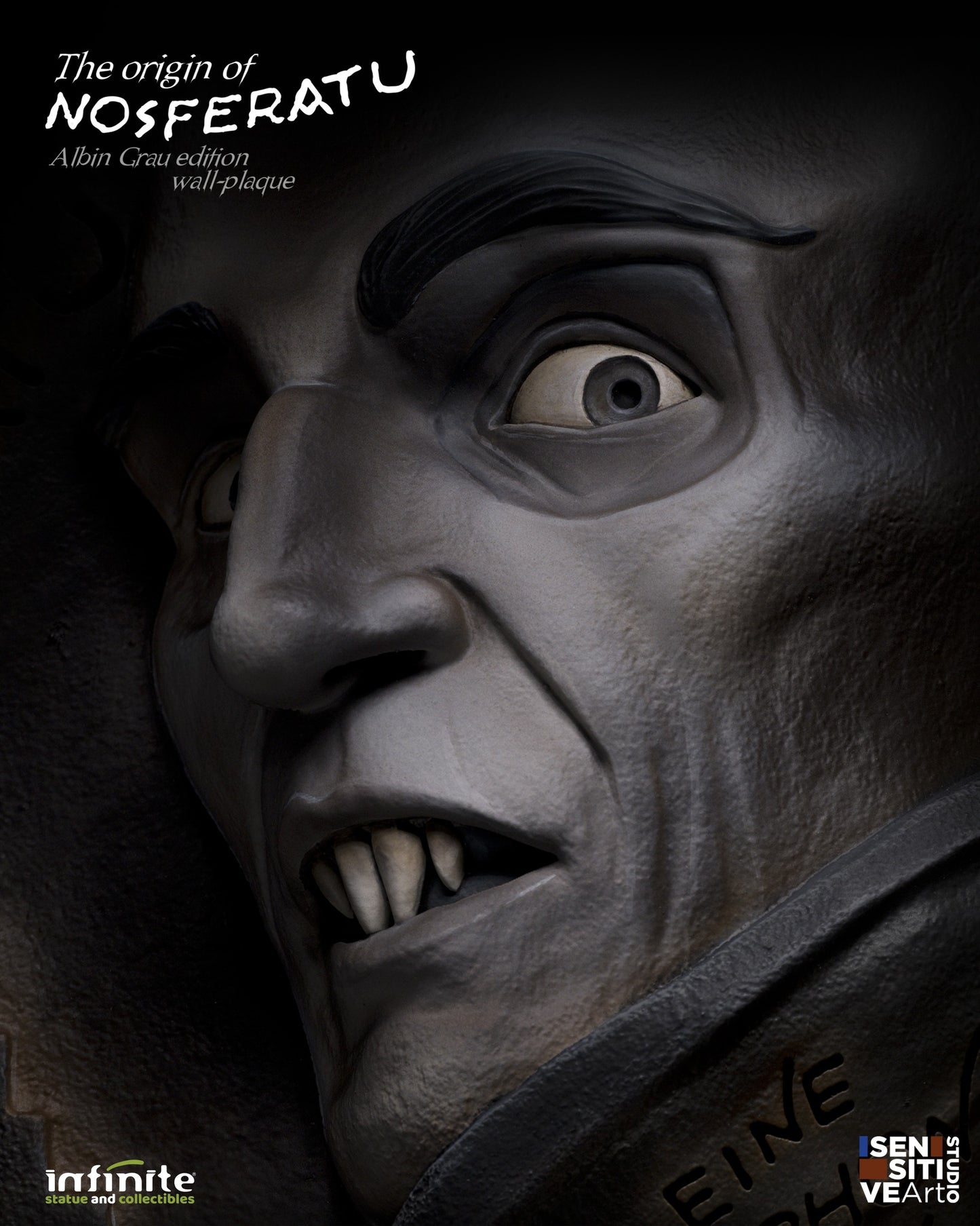 PRE ORDER - INFINITE STATUE - The Origin Of Nosferatu Albin Grau Edition Wall Plaque